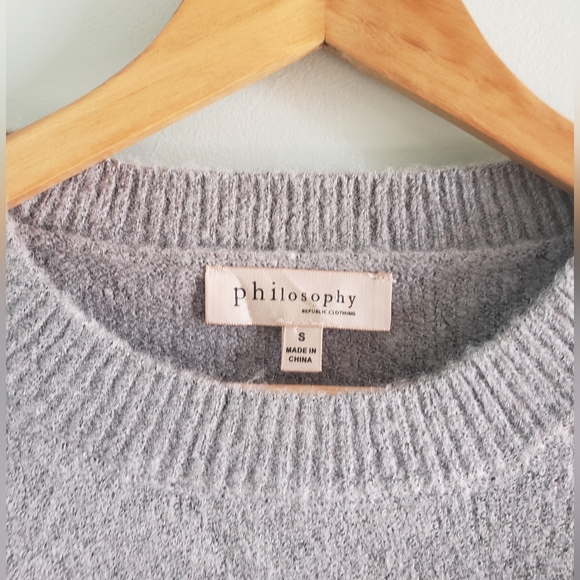 Philosophy Knit Sweater S - Picture 2 of 7